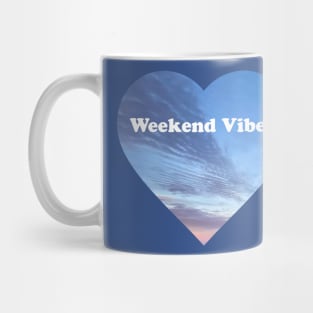 Weekend Vibes Blue Sky Mug